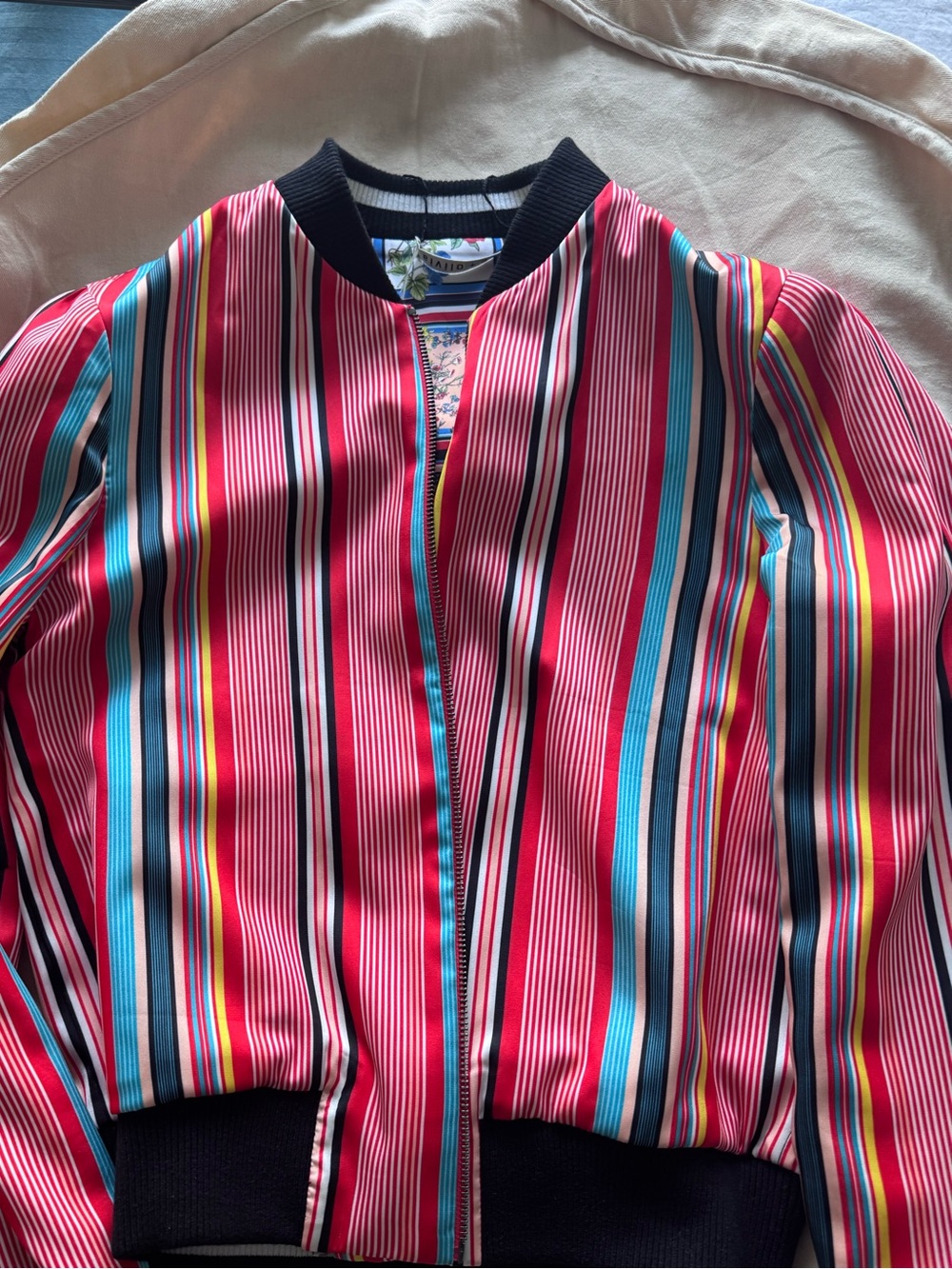 Bomber Jacket Multicolor Reversible - Picture 4 of 8